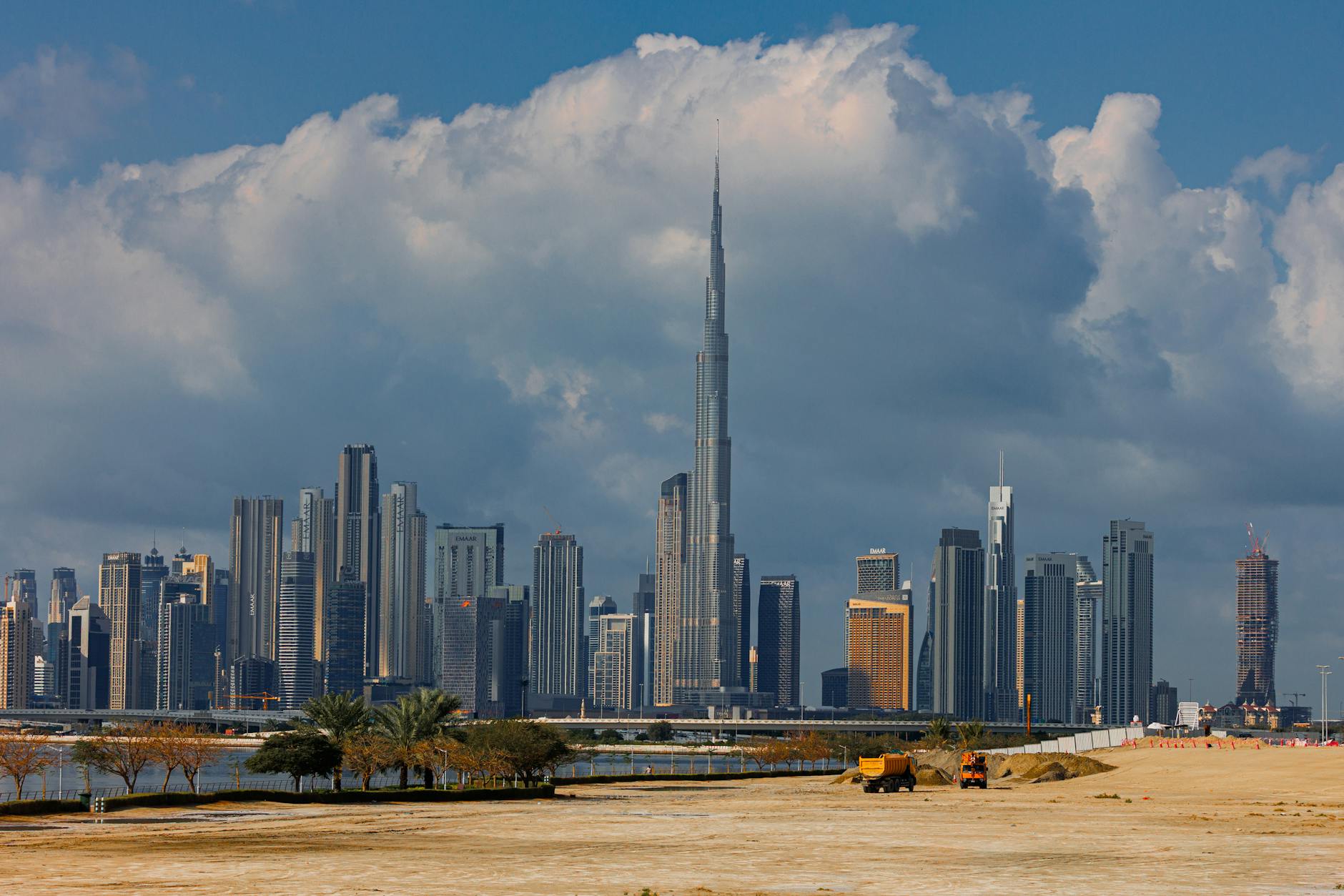 Dubai Skyline - photo by Walid Ahmad on Pexels